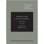 Imagen del vendedor de Cases and Materials on Criminal Law (American Casebook Series) 8th Edition a la venta por eCampus