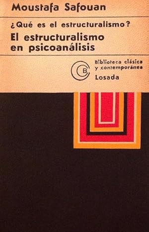 Seller image for Qu es el estructuralismo? El estructualismo en psicoanlisis. for sale by Girol Books Inc.