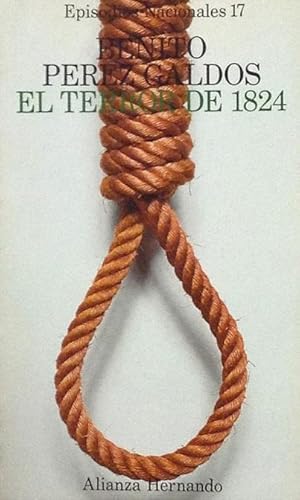 Imagen del vendedor de El terror de 1824. a la venta por Girol Books Inc.