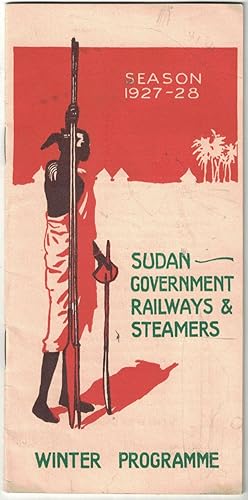 Sudan Government Railways & Steamers Winter Programme Season 1927-28