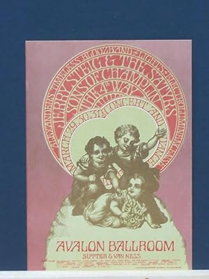 Family Dog Concert Postcard #112 ( Jeremy Steig and the Satyrs, Sons of Champlin, Fourth Way )