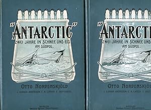 Bild des Verkufers fr Antarctic - Zwei Jahre in Schnee und Eis am Sdpol - 2 Bnde. mit 300 Abbildungen und mehreren Kartenskizzen. zum Verkauf von Antiquariat Buchseite