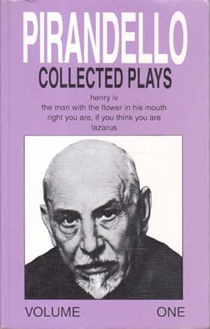 Seller image for Pirandello Collected Plays Volume 1 for sale by Goulds Book Arcade, Sydney