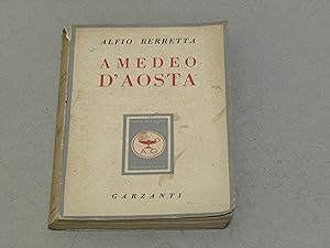 Bild des Verkufers fr Alfio Berretta. Amedeo D'Aosta zum Verkauf von Amarcord libri