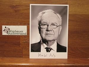 Bild des Verkufers fr Original Autogramm Manfred Stolpe Ministerprsident Brandenburg SPD (1936-2019) /// Autogramm Autograph signiert signed signee zum Verkauf von Antiquariat im Kaiserviertel | Wimbauer Buchversand