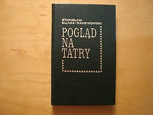 Seller image for Poglad na Tatry for sale by Polish Bookstore in Ottawa