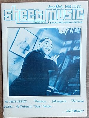 Immagine del venditore per Sheet Music Magazine: June/July 1981 (Standard Piano / Guitar) Vol. 5 No. 5 venduto da Faith In Print