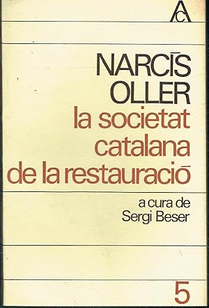 La societat catalana de la restauració.