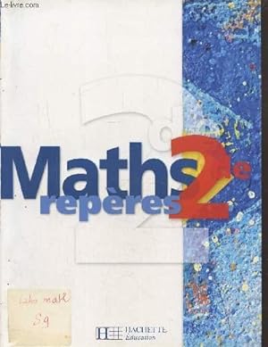 Seller image for Maths 2de repres for sale by Le-Livre