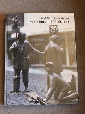 Protokollbuch 1909 bis 1951.