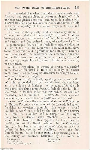 Image du vendeur pour The Sword Belts of The Middle Ages. An original article from the Archaeological Journal, 1891. mis en vente par Cosmo Books