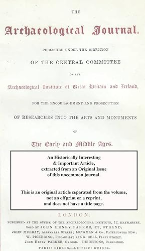 Seller image for Roman Inscriptions Discovered in Britain in 1878. An original article from the Archaeological Journal, 1879. for sale by Cosmo Books