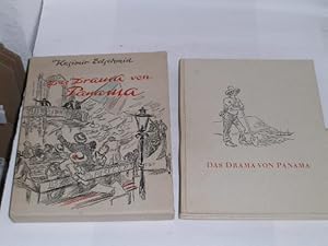 Bild des Verkufers fr Das Drama von Panama. Mit Zeichnungen von Georg Walter Rssner zum Verkauf von Der-Philo-soph