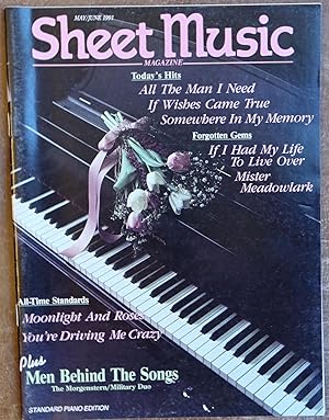 Image du vendeur pour Sheet Music Magazine: May/June 1991 (Standard Piano Edition) Vol. 15 No. 3 mis en vente par Faith In Print