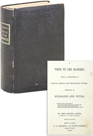 Bild des Verkufers fr A Voice to the Married zum Verkauf von Lorne Bair Rare Books, ABAA
