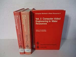 Bild des Verkufers fr Computer Methods in Water Resources II. (Hier): Vol. 1 - 3. 1. Groundwater. Modelling and Pressure Flow. II: Computational Hydraulics and Hydrology. III: Computer Aided Engineering in Water Resources. - Proceedings of the 2nd International Conference, Marrakesh, Morocco, 20 - 22 Feb. 1991. zum Verkauf von Antiquariat Bookfarm