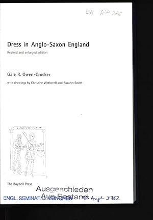 Imagen del vendedor de Dress in Anglo-Saxon England , a la venta por Antiquariat Bookfarm