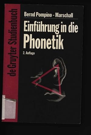 Bild des Verkufers fr Einfhrung in die Phonetik , zum Verkauf von Antiquariat Bookfarm