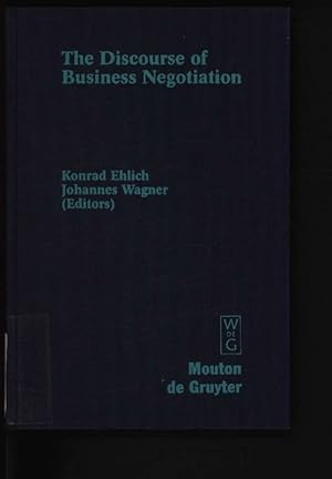 Image du vendeur pour The discourse of business negotiation , 8 mis en vente par Antiquariat Bookfarm