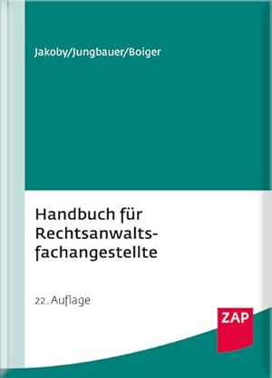 Seller image for Handbuch fr Rechtsanwaltsfachangestellte for sale by BuchWeltWeit Ludwig Meier e.K.