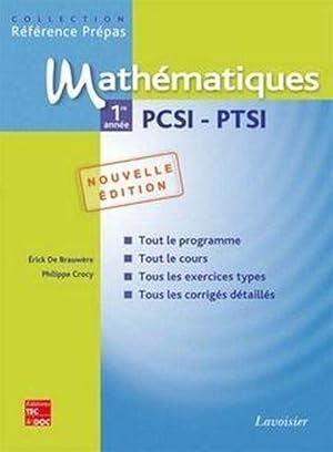Bild des Verkufers fr Mathmatiques, PCSI-PTSI zum Verkauf von Chapitre.com : livres et presse ancienne