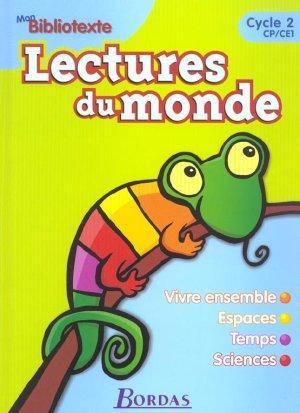 lectures du monde ; français ; cycle 2 ; manuel de l'élève