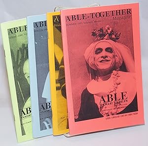 Seller image for Able-Together magazine: a forum for men with and without disabilities; vol. 6, #3 & 4 and vol. 7, #1 & 2 Summer 1999-Spring 2000 [4 issue run] for sale by Bolerium Books Inc.