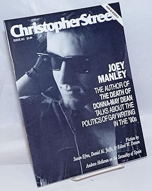 Image du vendeur pour Christopher Street: vol. 14, #5, July 1991, whole #161; Joey Manley interview/ Now Bi-Weekly mis en vente par Bolerium Books Inc.