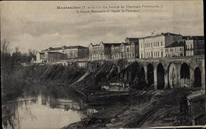 Image du vendeur pour Ansichtskarte / Postkarte Montauban Tarn et Garonne, La Faculte de Theologie Protestants, le Grand Seminaire, St Theodard mis en vente par akpool GmbH