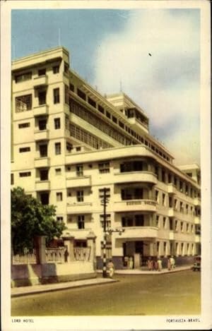 Bild des Verkufers fr Ansichtskarte / Postkarte Fortaleza Brasilien, Lord Hotel, Auenansicht zum Verkauf von akpool GmbH