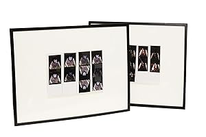 Diptyque photographique original de 20 portraits de Michael Jackson à la cape d'or brodée de face...