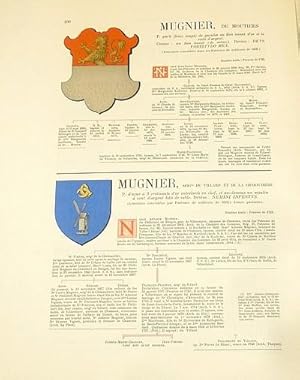 Immagine del venditore per Armorial et Nobiliaire de l'Ancien Duch de Savoie (Tome IV - Livraison 16) venduto da Le Beau Livre