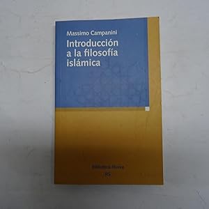 Imagen del vendedor de INTRODUCCION A LA FILOSOFIA ISLAMICA. a la venta por Librera J. Cintas