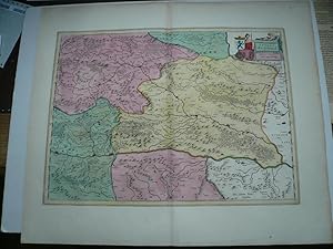 Steiermark/Stiria, Blaeu, anno 1662, Karte Kupferkarte, verlegt bei Blaeu, Amsterdam, spanischer ...