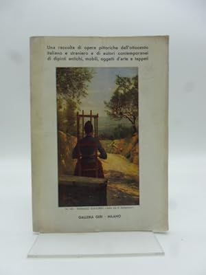 Una raccolta di opere pittoriche dell'Ottocento italiano e stranieroÂ Galleria Geri, Milano