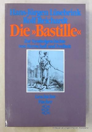 Imagen del vendedor de Die Bastille. Zur Symbolgeschichte von Herrschaft und Freiheit. Frankfurt, Fischer Taschenbuch Verlag, 1990. Mit Abbildungen. 335 S. Farbiger Or.-Kart. (Fischer TB, 4419). (ISBN 3596244196). - Originalausgabe. a la venta por Jrgen Patzer