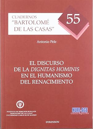 Seller image for El discurso de la Dignitas Hominis en el humanismo del renacimiento for sale by Imosver