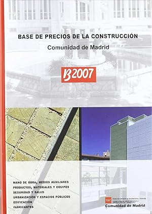 Seller image for Base de precios de la construccion cam b-2007 for sale by Imosver