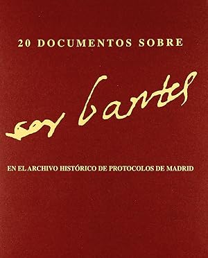 Imagen del vendedor de 20 documentos sobre cervantes en (rstica) a la venta por Imosver