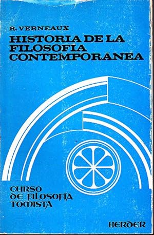 HISTORIA DE LA FILOSOFIA CONTEMPORANEA.