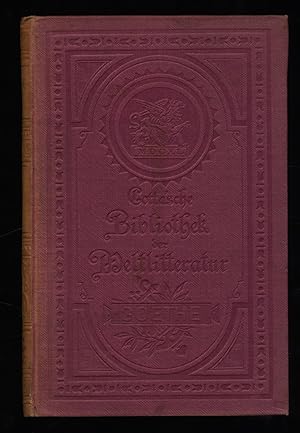Goethes Briefe. Dritter Band 1788-1797 in chronologischer Folge mit Anmerkungen.
