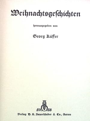 Seller image for Die Geburt Jesu - in: Weihnachtsgeschichten. for sale by books4less (Versandantiquariat Petra Gros GmbH & Co. KG)