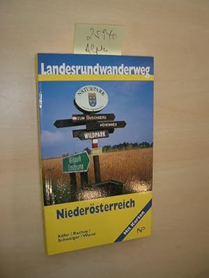 Bild des Verkufers fr Landesrundwanderweg Niedersterreich. zum Verkauf von Klaus Ennsthaler - Mister Book