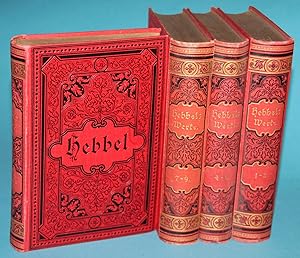 Friedrich Hebbels sämtliche Werke in zwölf Bänden - KOMPLETT Band 1-12 in 4 Büchern ! - Einleitun...