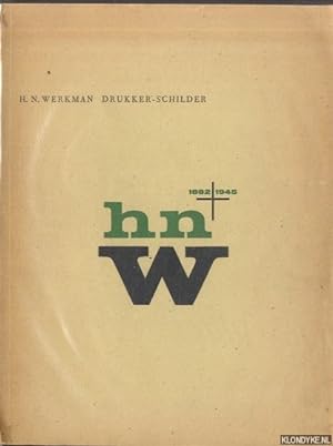 Imagen del vendedor de Catalogus H.N. Werkman drukker-schilder Groningen a la venta por Klondyke
