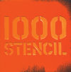 1000 Stencil : Argentina graffiti