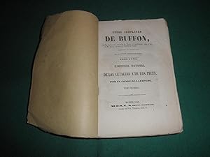 Obras completas de Buffon,con las clasificaciones comparadas de Cuvier y la continuacion hasta el...