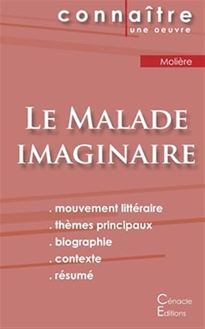 Immagine del venditore per Fiche de lecture Le Malade imaginaire de Molire (analyse littraire de rfrence et rsum complet) -Language: french venduto da GreatBookPrices