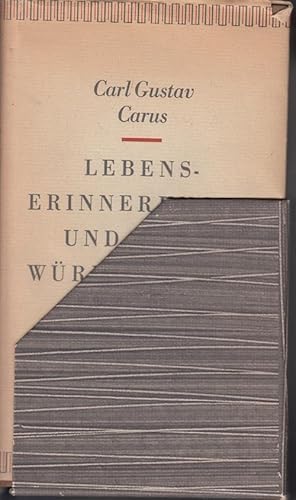 Lebenserinnerungen und Denkwürdigkeiten. Nach der zweibändigen Originalausgabe von 1865/66.