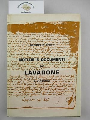 Bild des Verkufers fr Notizie Documenti su Lavarone e Dintorni . zum Verkauf von Chiemgauer Internet Antiquariat GbR